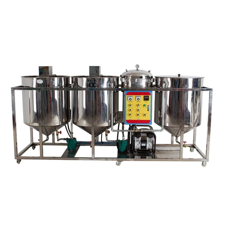 máquina de refinaria de óleo comestível